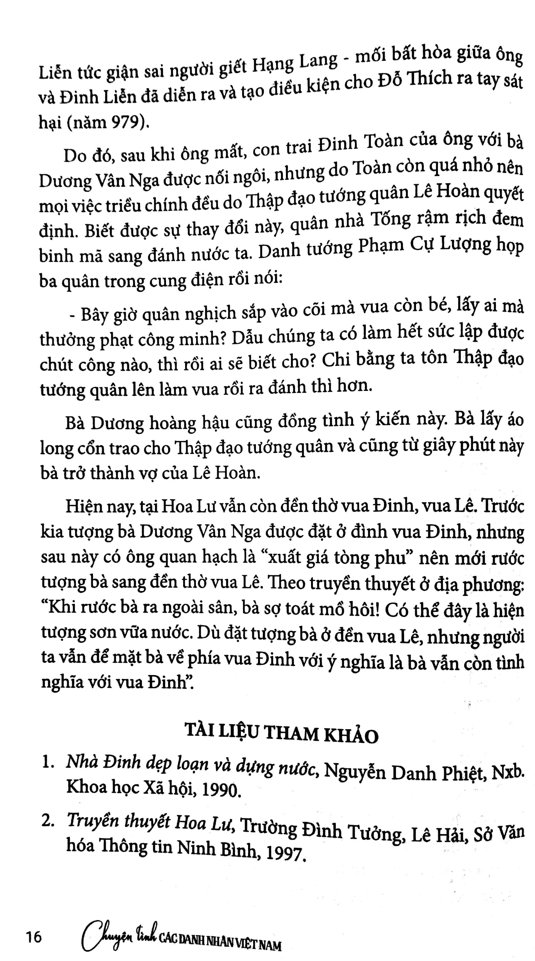 Sách Chuyện Tình Các Danh Nhân Việt Nam Tập 1