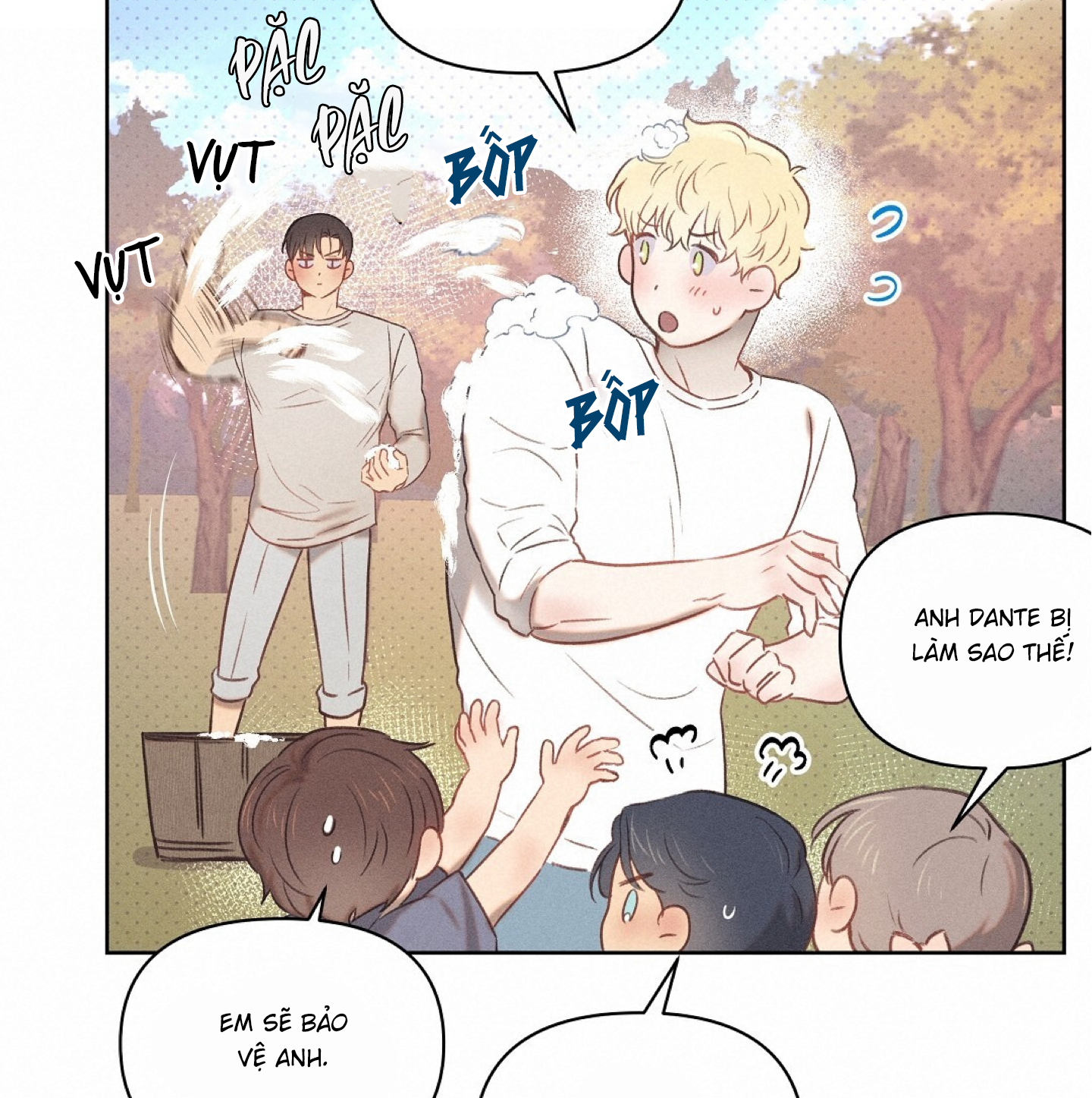 đại úy lãng mạn thân yêu của tôi chapter 18 19