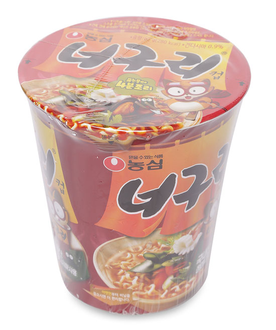 Combo 3 Mì Ly Ăn Liền Neoguri Cay Nongshim Hàn Quốc ( 62 gam / 1 ly)