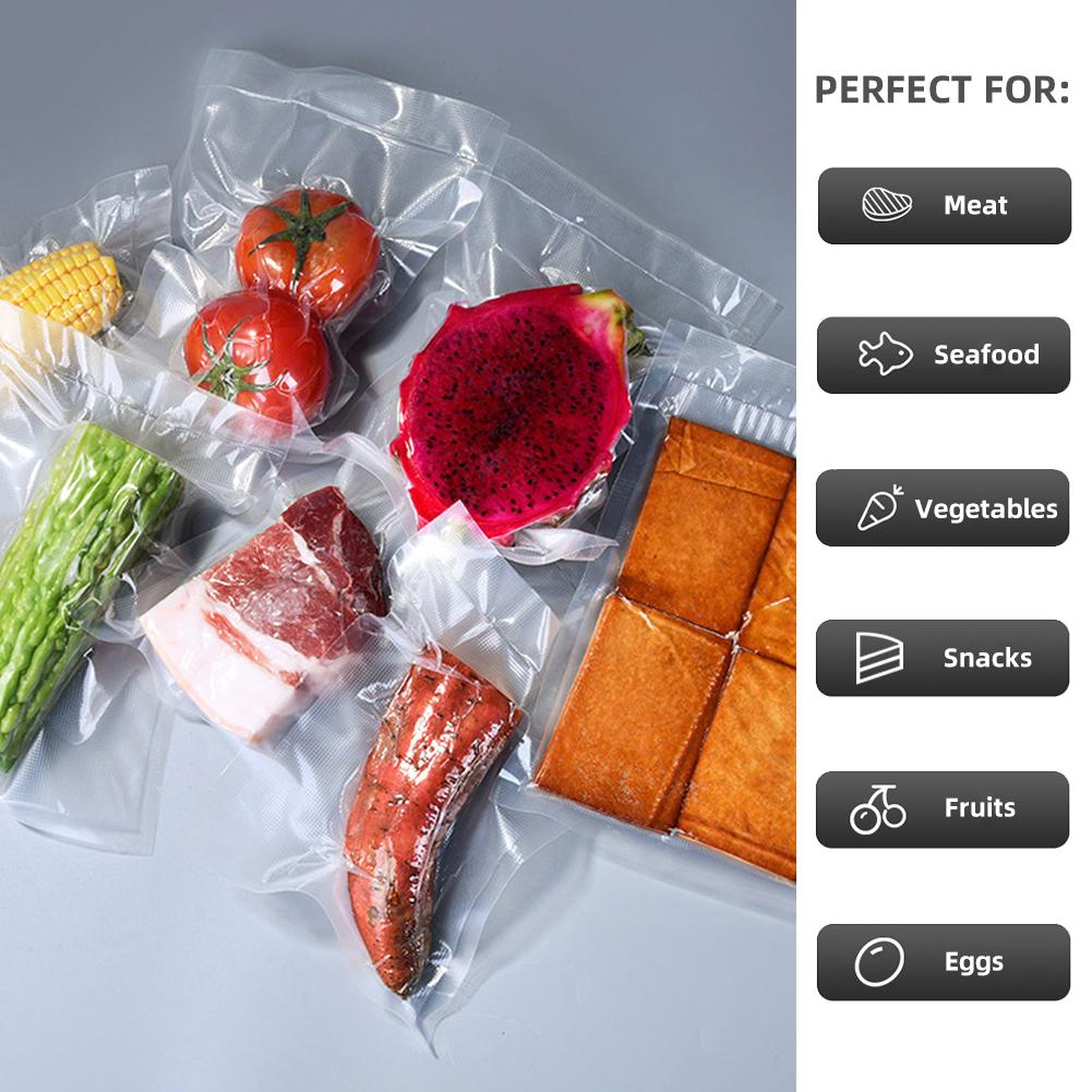 Máy Hút Chân Không Thực Phẩm Tự Động Vacuum Sealer Kèm 10 Túi Chân Không