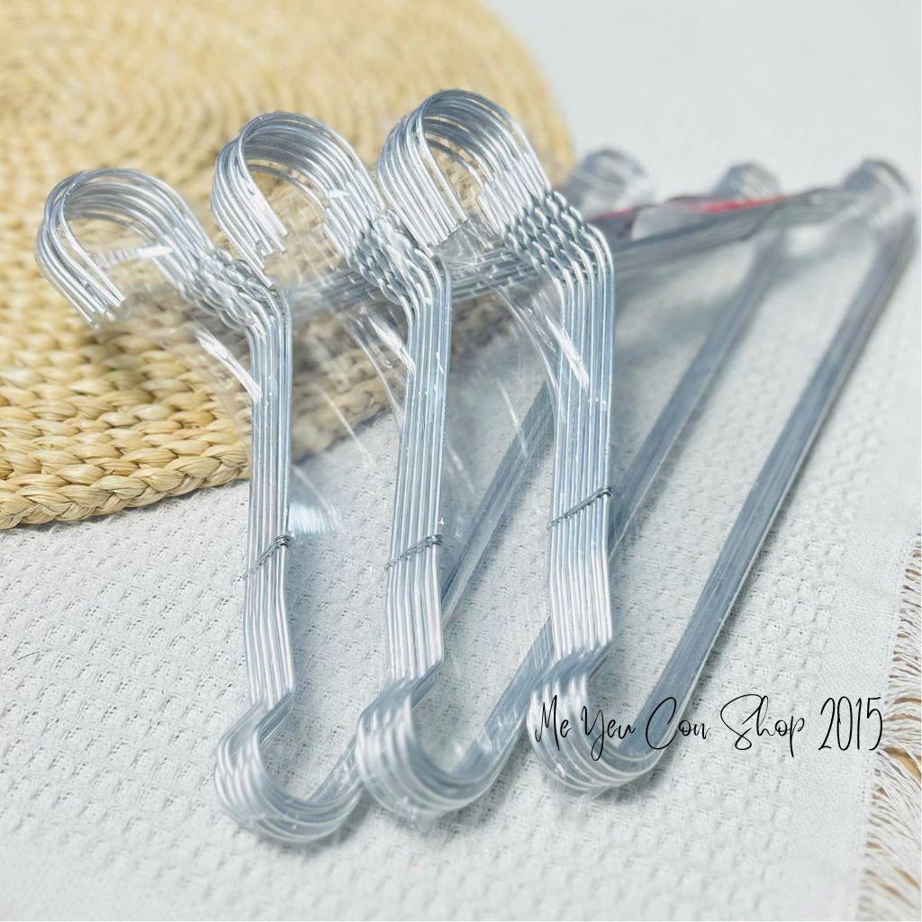 Set 10 Móc Nhôm Phơi Quần Áo Em Bé- dài 29cm