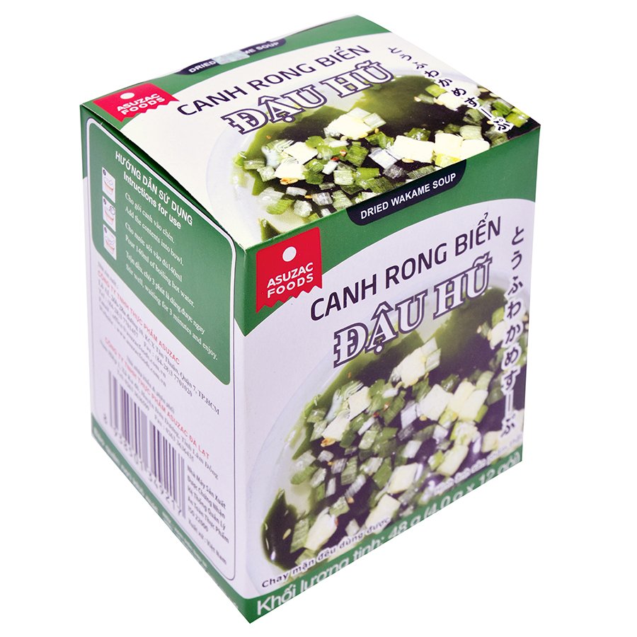 Canh rong biển Đậu hủ Asuzac