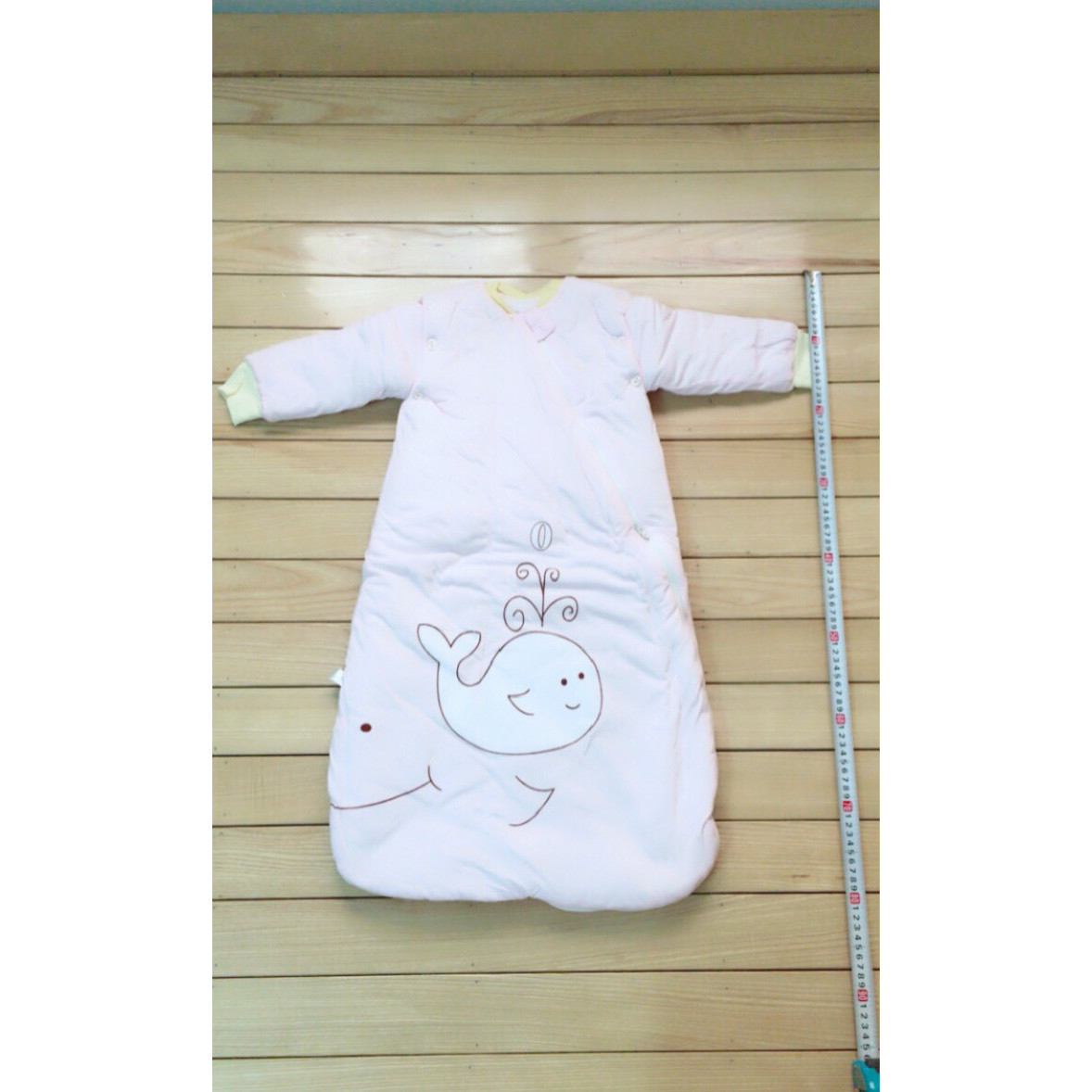 Túi ngủ cotton trần bông 4m-2,5 tuổi cá heo