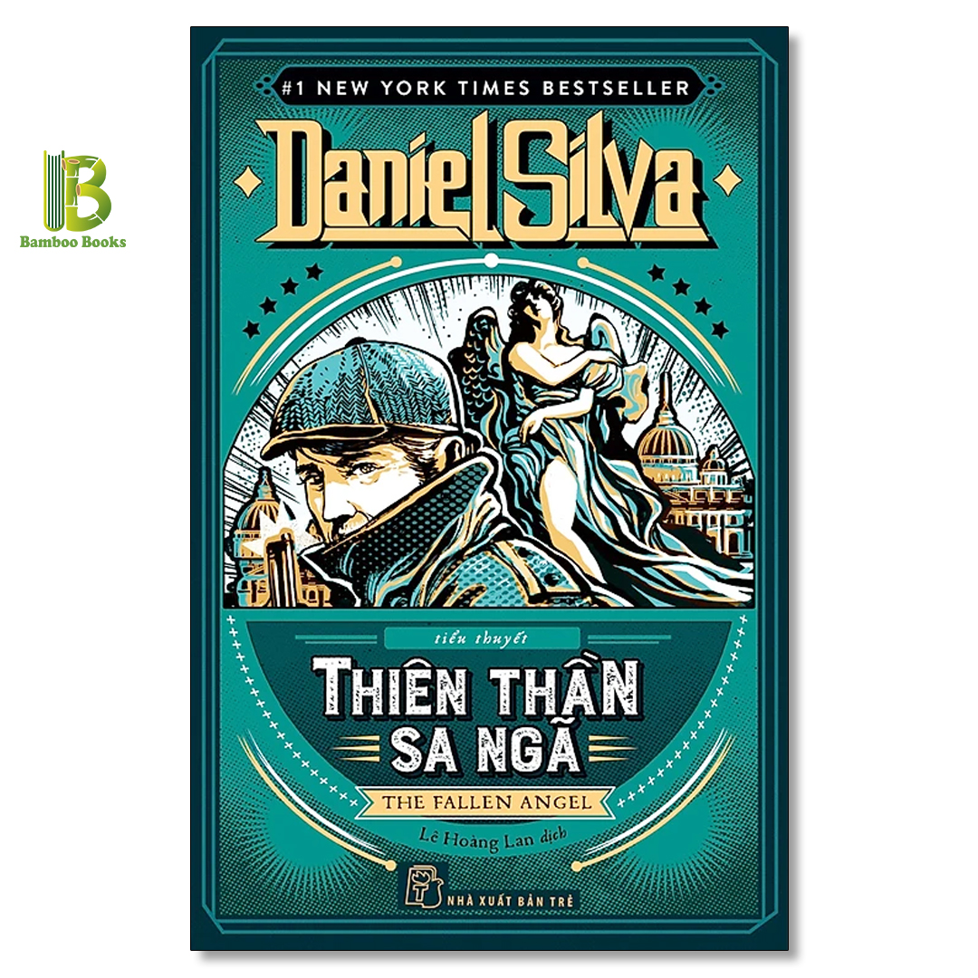 Sách - Combo 3 Cuốn: Cô Gái Người Anh + Chân Dung Một Gián Điệp + Thiên Thần Sa Ngã - Daniel Silva - The New York Times Best Seller - NXB Trẻ - Tặng Kèm Bookmark Bamboo Books