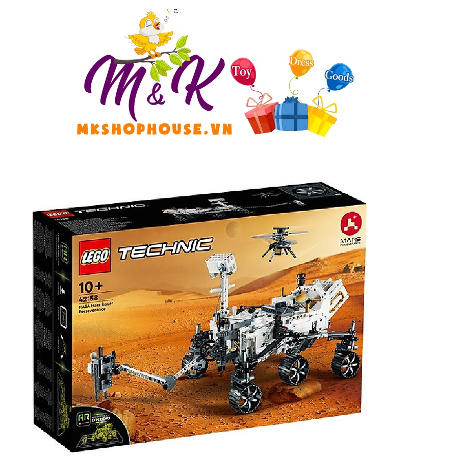 Đồ Chơi Lắp Ráp Xe  Nasa Khám Phá Sao Hỏa Lego Technic 42158 (1132 chi tiết)