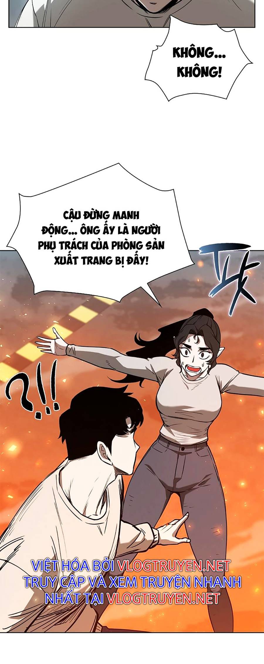 chiến binh học đường - cuộc đột kích trong ngục tối chapter 18 45
