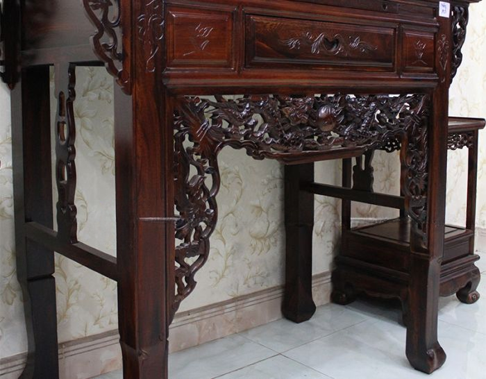 Bàn cúng - bàn thờ thờ phật gia tiên. ,bàn cúng 1 tầng gỗ