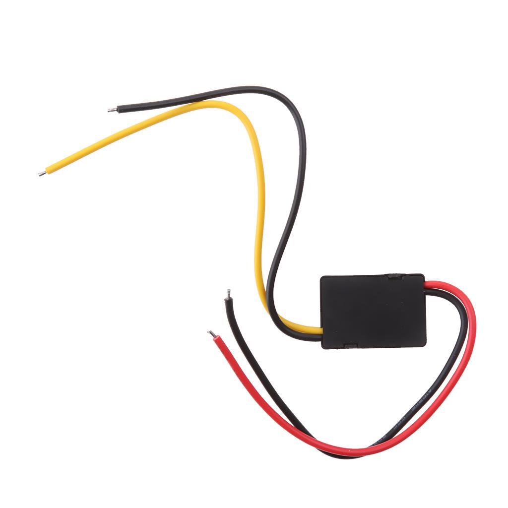 3-12pack DC-DC Step-down Power Module 12V  to 5V 2A Car Power Adapter