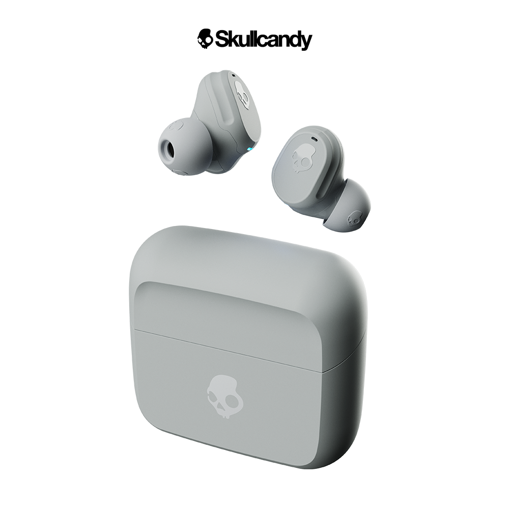 Tai nghe không dây Skullcandy True Wireless MOD - Màu Xám - Kết nối bluetooth - Chống nước - Nghe gọi - Xuyên Âm - Hàng chính hãng