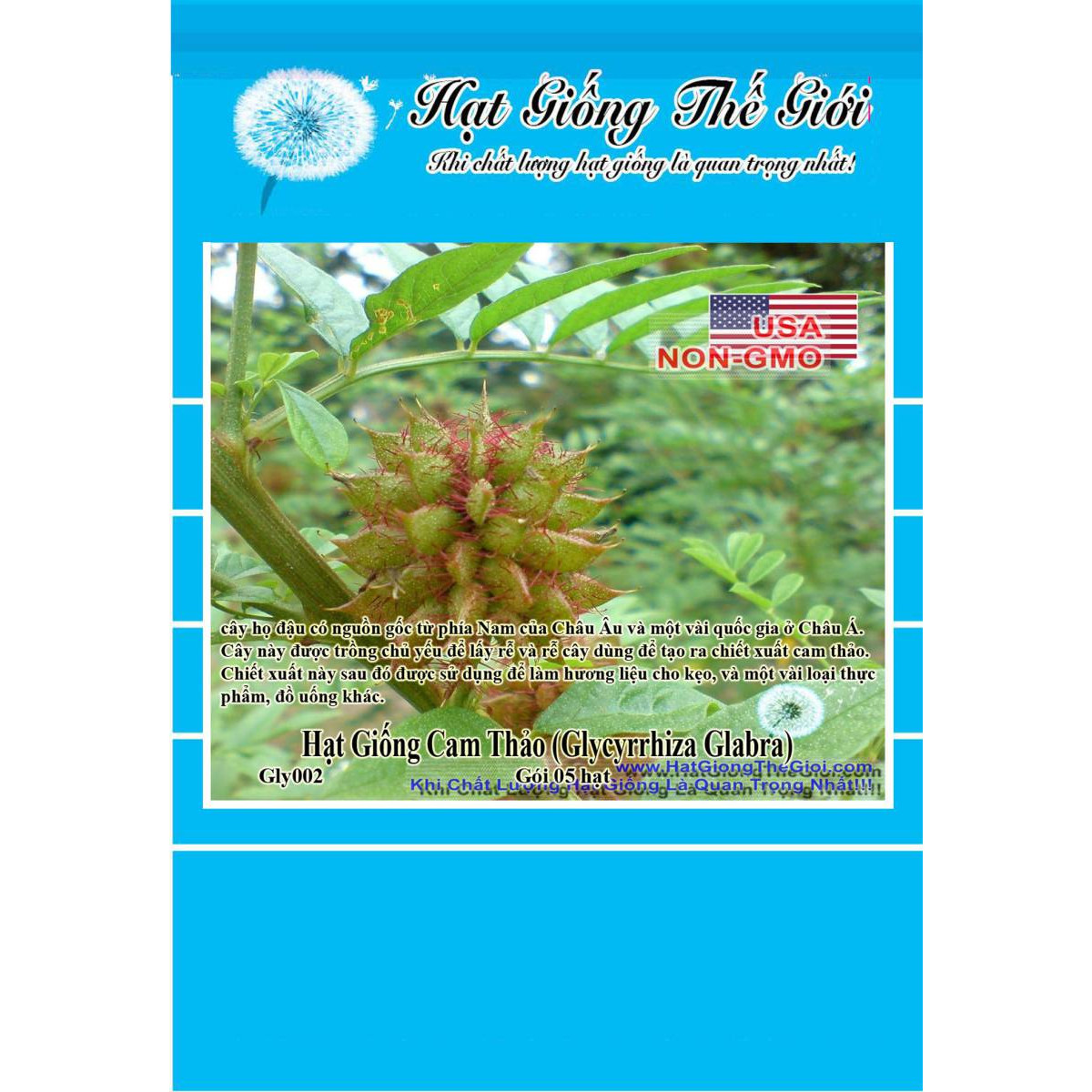 5h Hạt Giống Cam Thảo