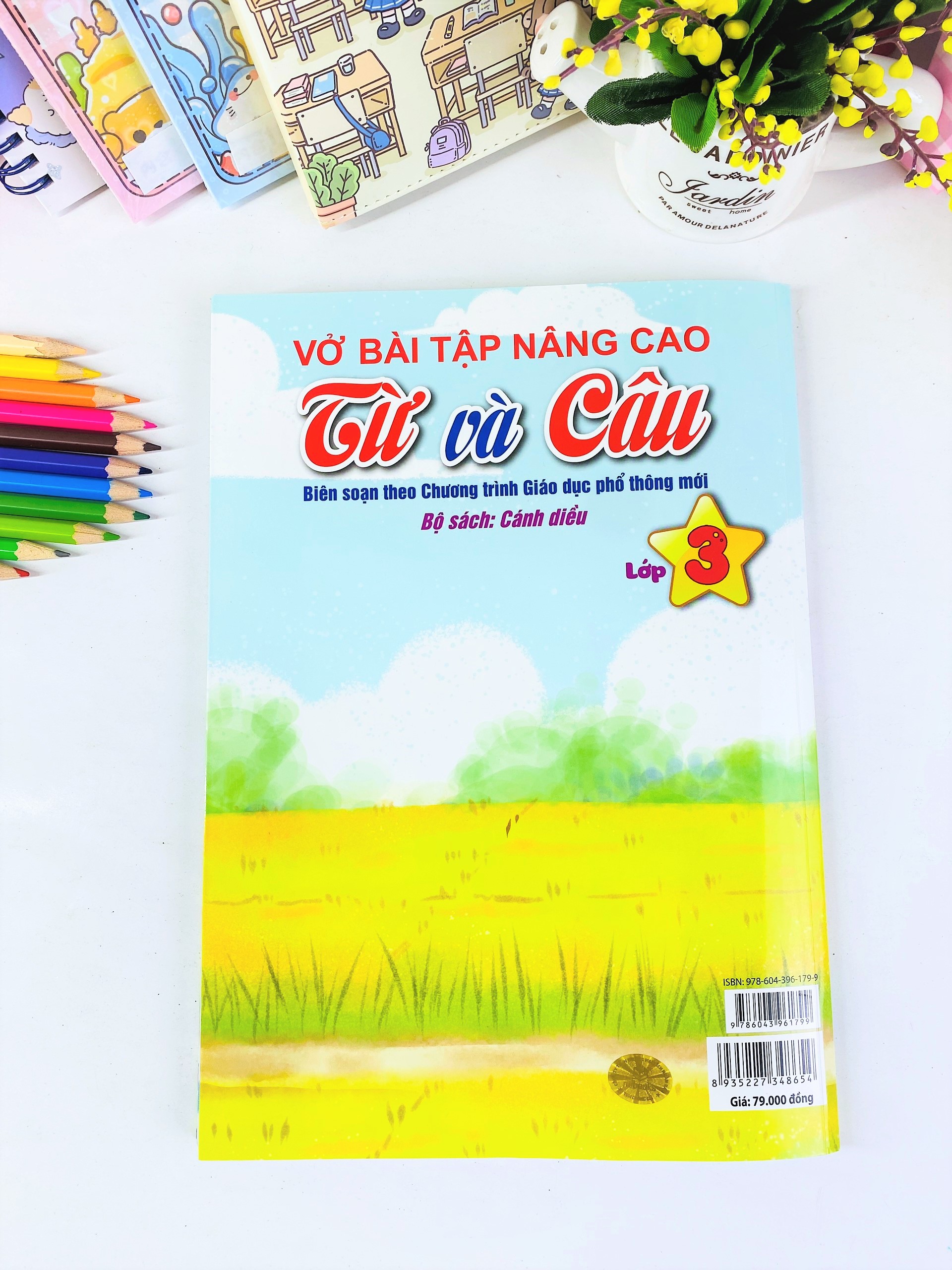 Sách - Vở Bài Tập Nâng Cao Từ Và Câu Lớp 3 - Biên Soạn Theo Chương Trình GDPT Mới - Bộ Cánh Diều - Ndbooks