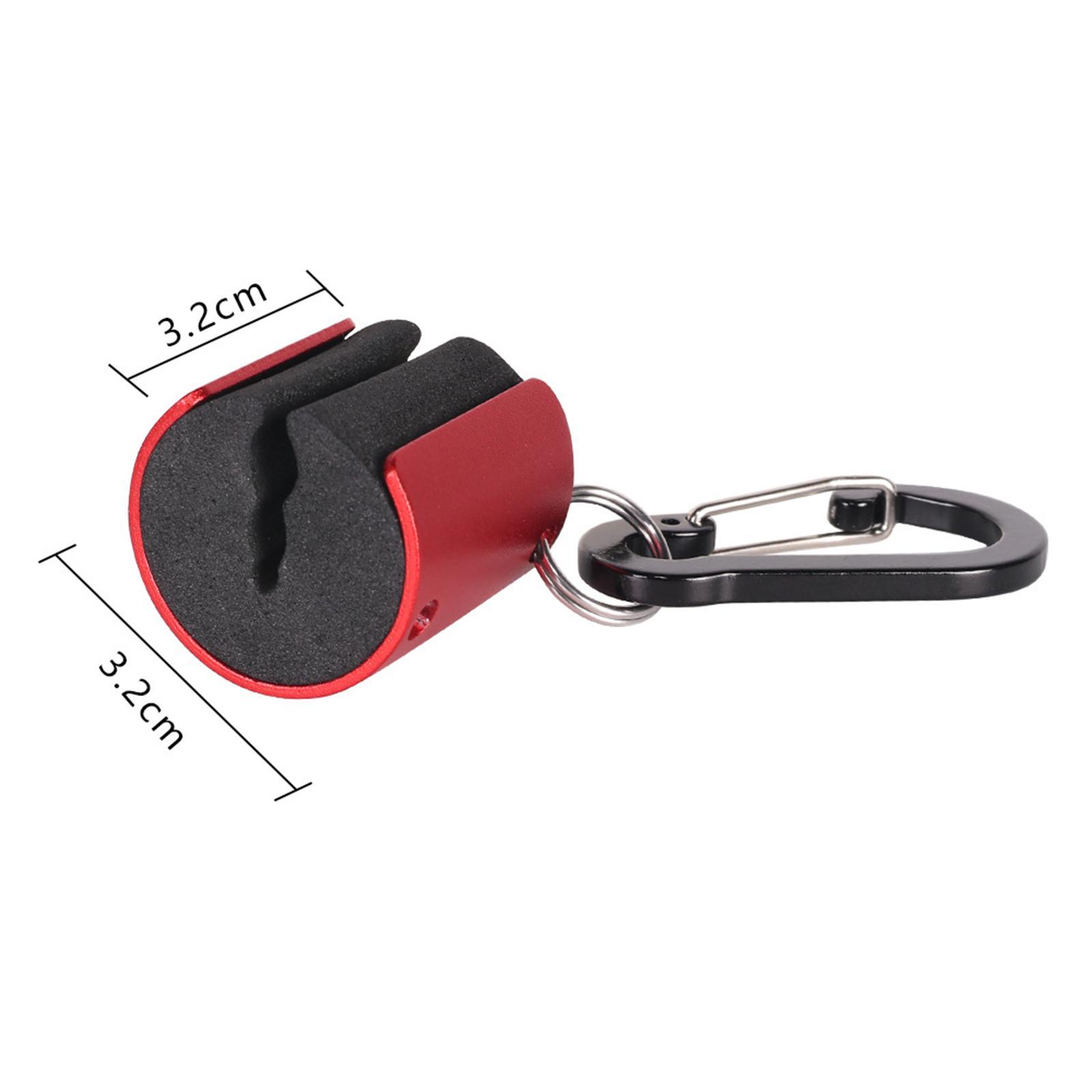 Fishing Rod Holder Fly Rod Holder with Keychain Fishing Rod Clamp for Fly Fishing Wearable Fishing Rod Clip Fishing Pole Holder Fishing Gear