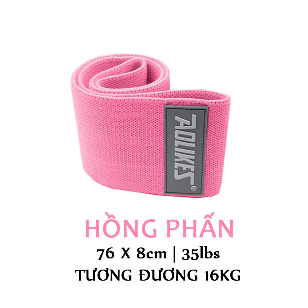 Dây miniband tập mông chất liệu Polyeste Cotton - Chính hãng Aolikes