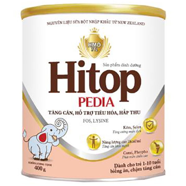 Sữa Hitop Pedia 400g dinh dưỡng dành cho bé