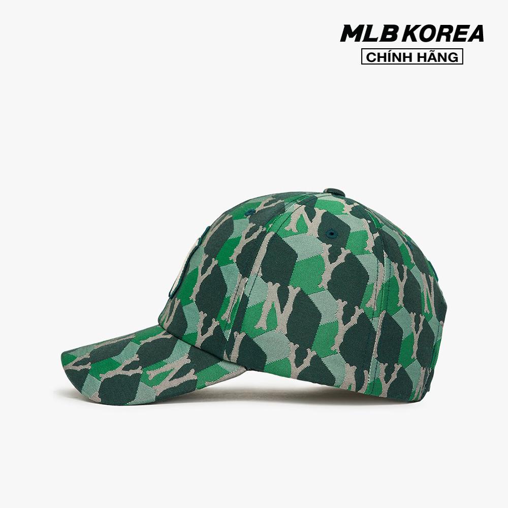 MLB - Nón bóng chày unisex Cube Monogram Curved 3ACPM212N