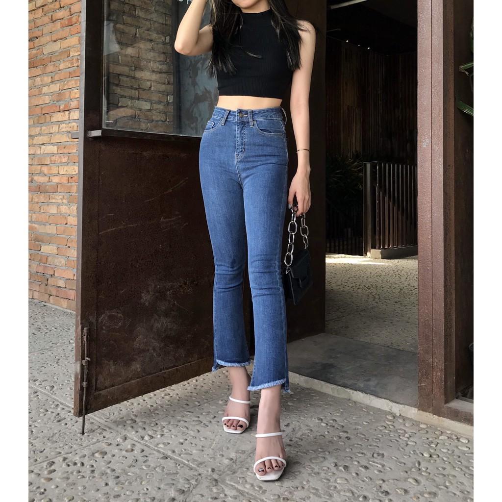 Quần loe xéo 20decemberjeans mã 1017