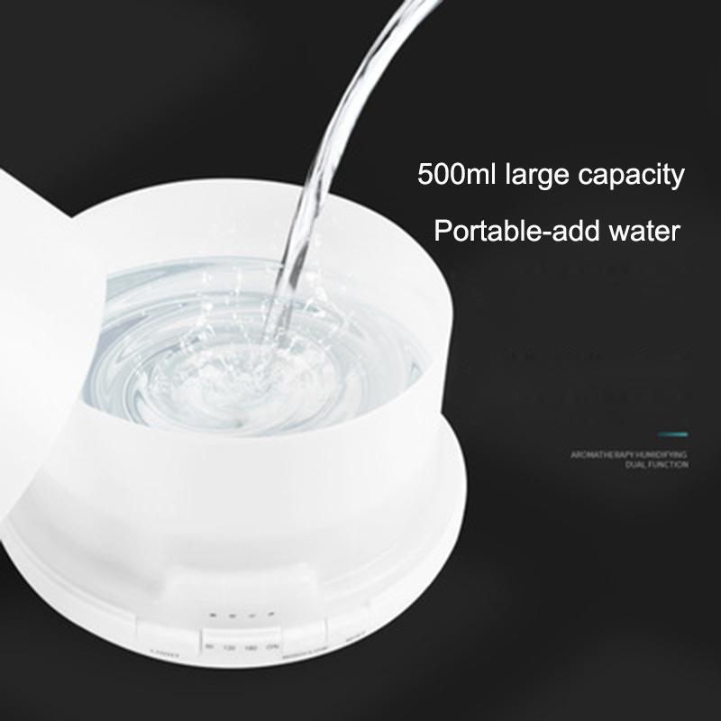 Máy Tạo Độ Ẩm Không Khí Khuếch Tán Tinh Dầu 300ML 500ML Đèn LED Hương Thơm Khuếch Tán Điện Siêu Mát Phun Sương Tạo Phun Sương Tạo Ẩm Hình Ếch Con Máy Phun Sương Tạo Độ Ẩm