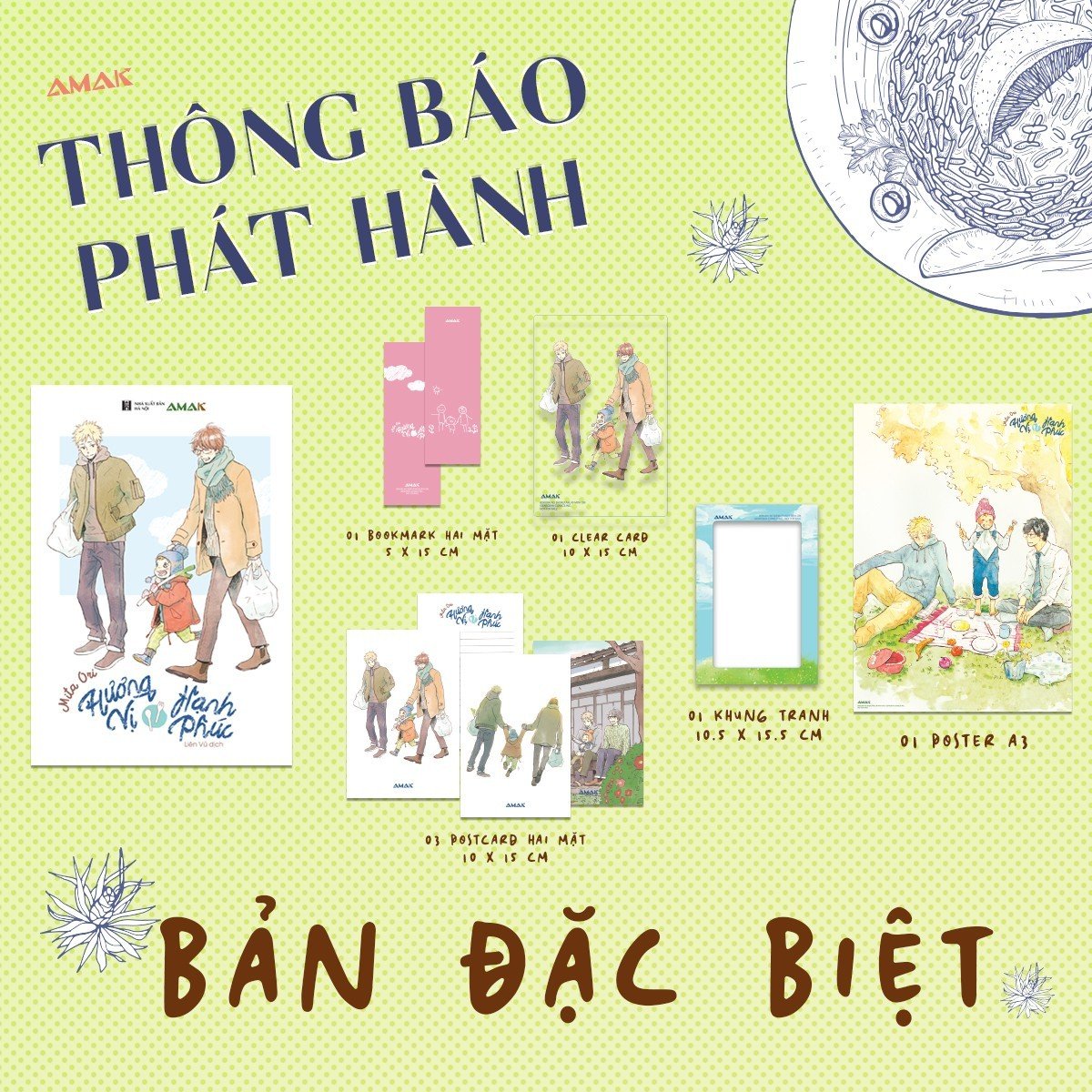 Truyện tranh- Hương vị hạnh phúc