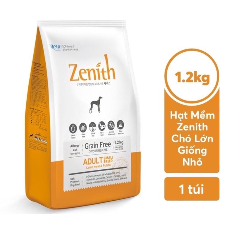 Thức ăn cho chó trưởng thành hạt mềm zenith xuất xứ Hàn Quốc gói 1,2kg