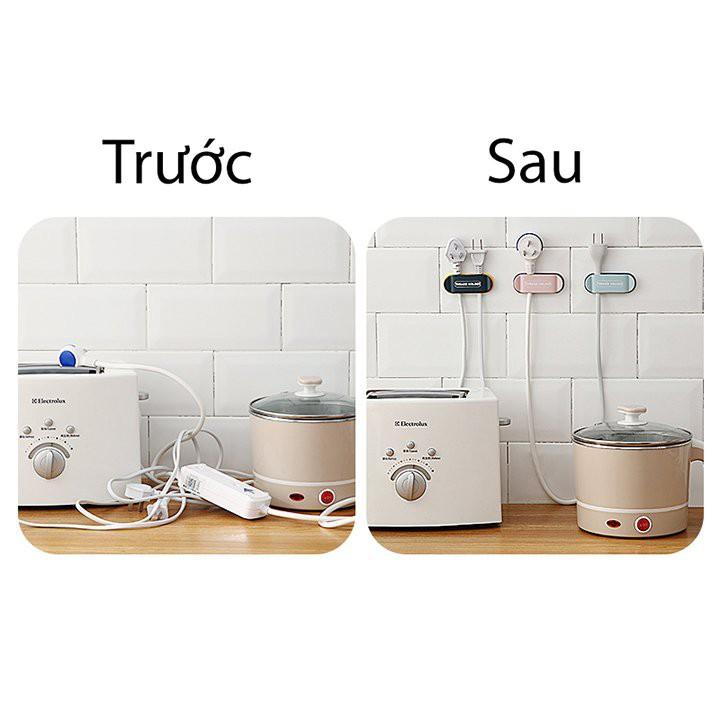 SET 4 bộ nẹp dây điện dán tường đa năng