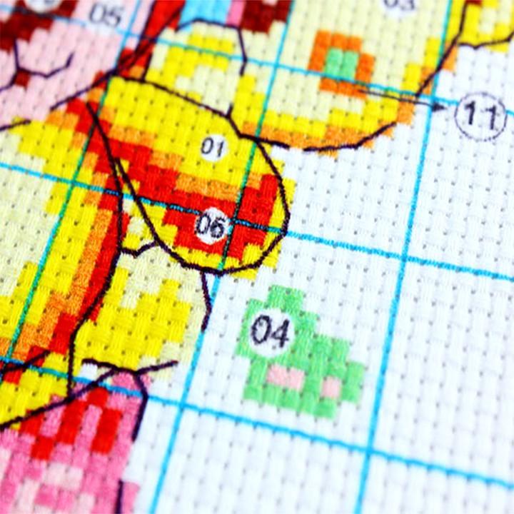 Tranh thêu công tím hạnh phúc hoa mẫu đơn 223164 - kích thước: 92 * 47cm.