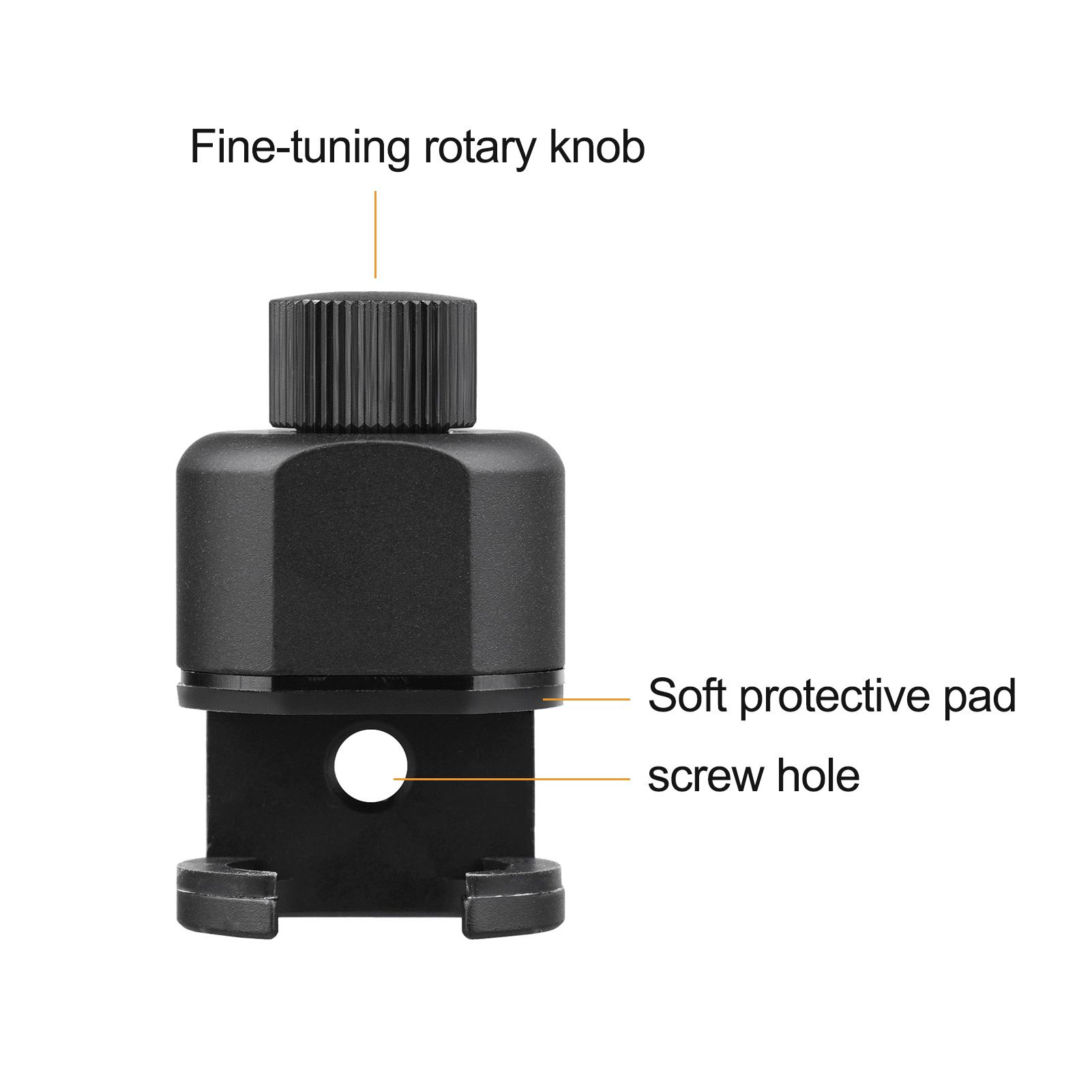 Mini Cell Phone Mount Tripod Adapter Tripod Phone Holder Stand with 1/4 Inch Interface for Smartphones Tablets