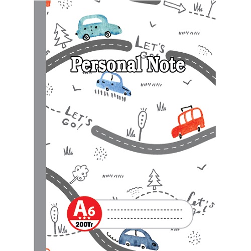 Lốc Sổ may gáy A6 - A5 Personal Note