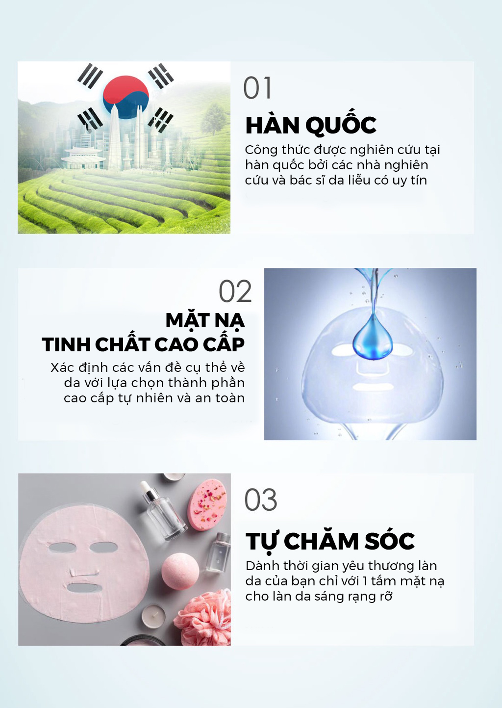 Combo 10 gói mặt nạ cao cấp Hàn Quốc OH OPPA chiết xuất lá trà giúp da mịn màng, mềm mại, mờ thâm, đàn hồi và săn chắc