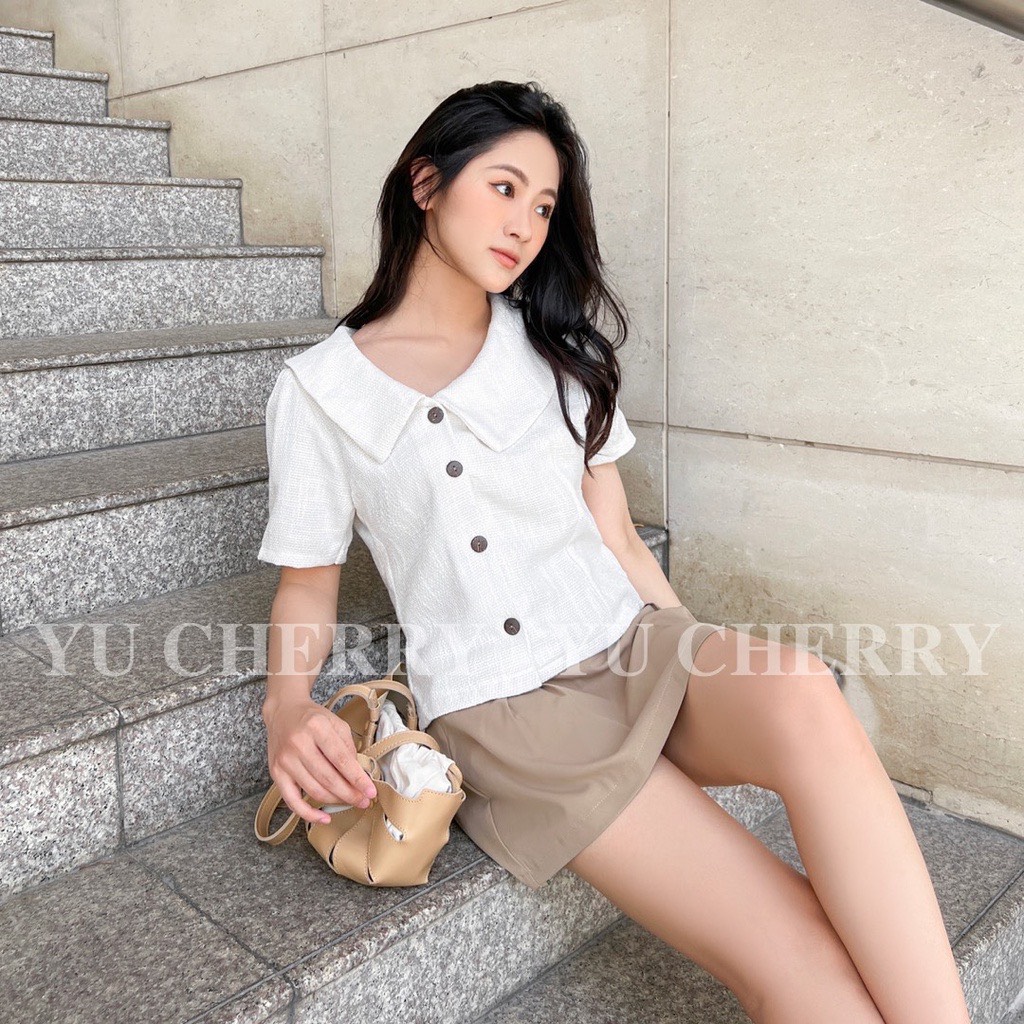 YU CHERRY | Váy Pleated Mini Skirt YV037