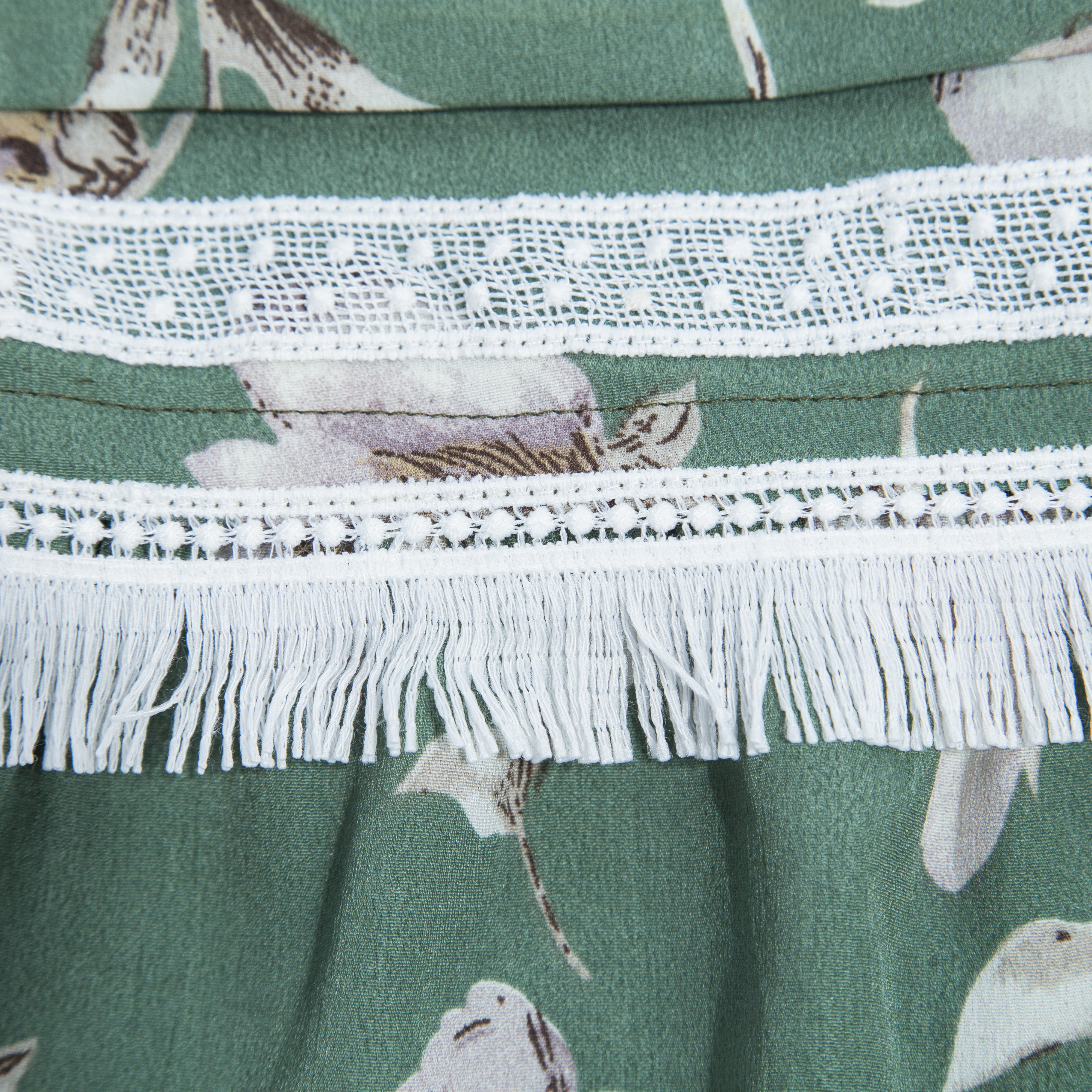 AK Flower Green Camisole