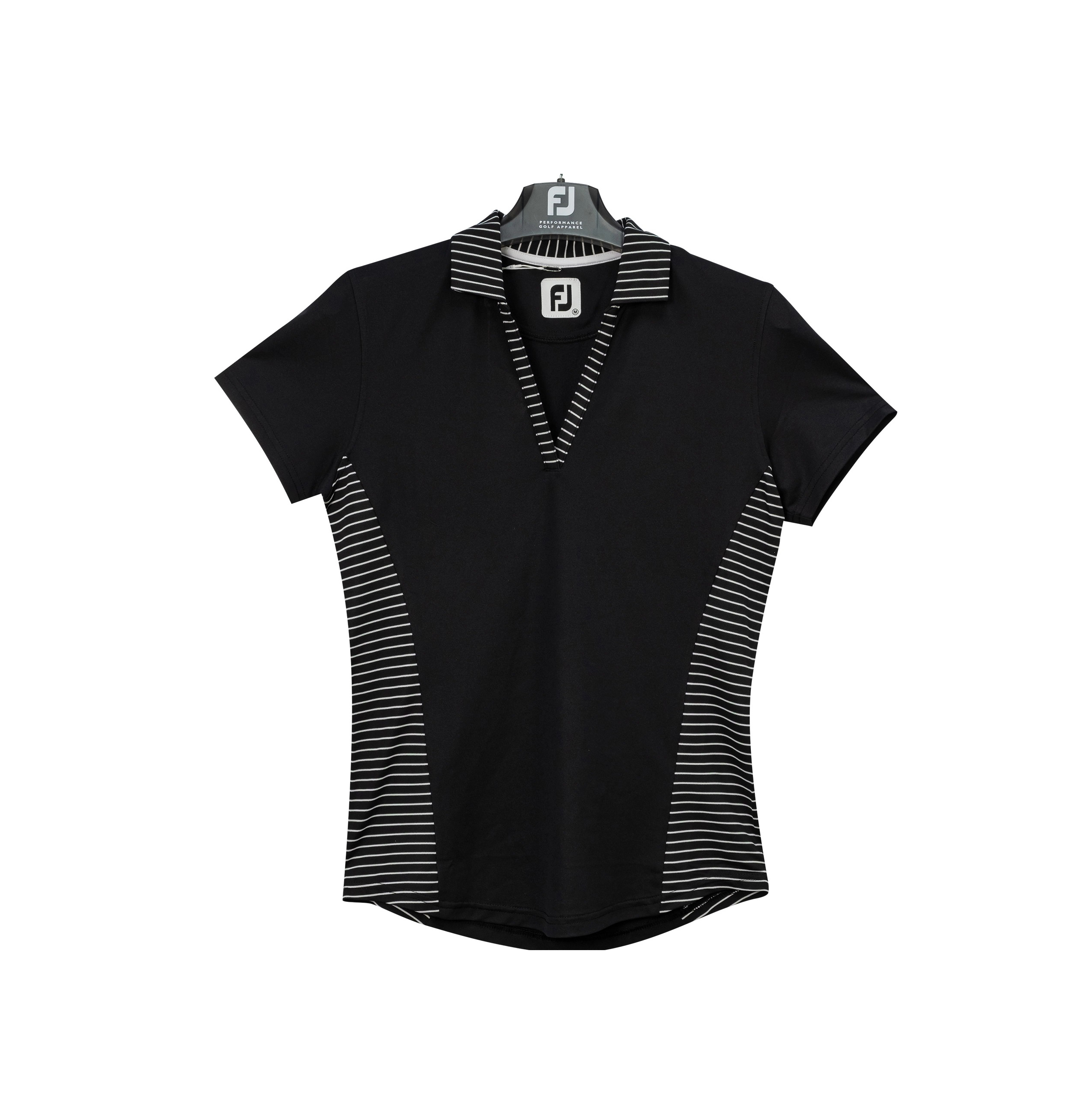 Polo Golf Nữ Footjoy FJ Women's Short Sleeve Open Placket Stretch Pique Shirt - 87146, 87417, 87418 - Áo golf nữ thiết kế độc đáo mang phong cách thể thao nhưng không kém phần sang trọng