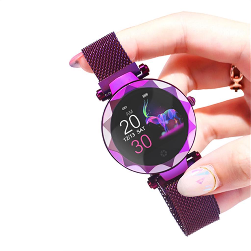 Bluetooth Smart Watch Heart Rate Blood Pressure Sport Fitness Tracker
