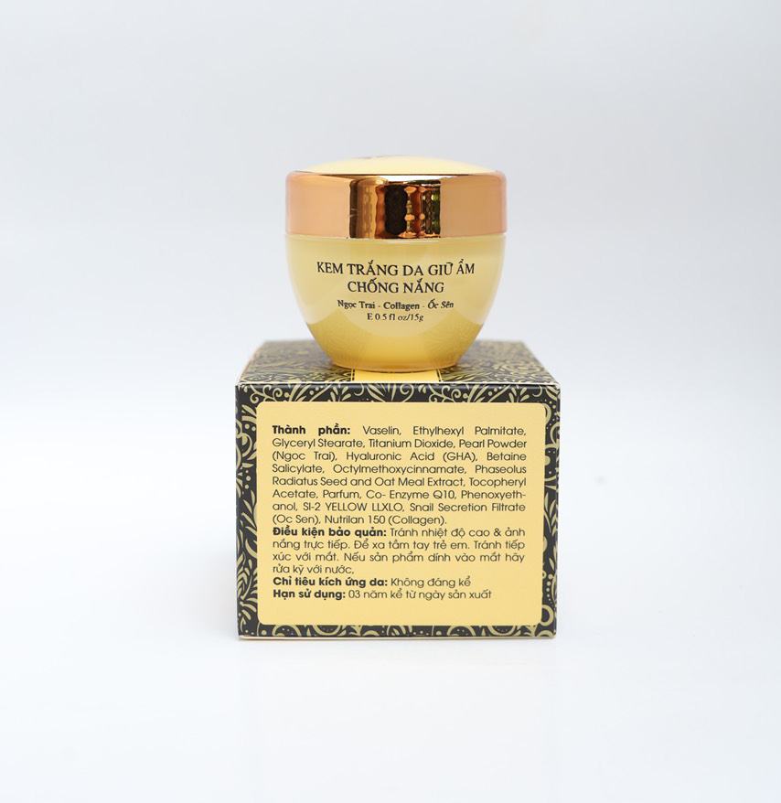 Kem Trắng Da Giữ Ẩm Chống Nắng 15g Sắc Tiên Today (hộp đen)