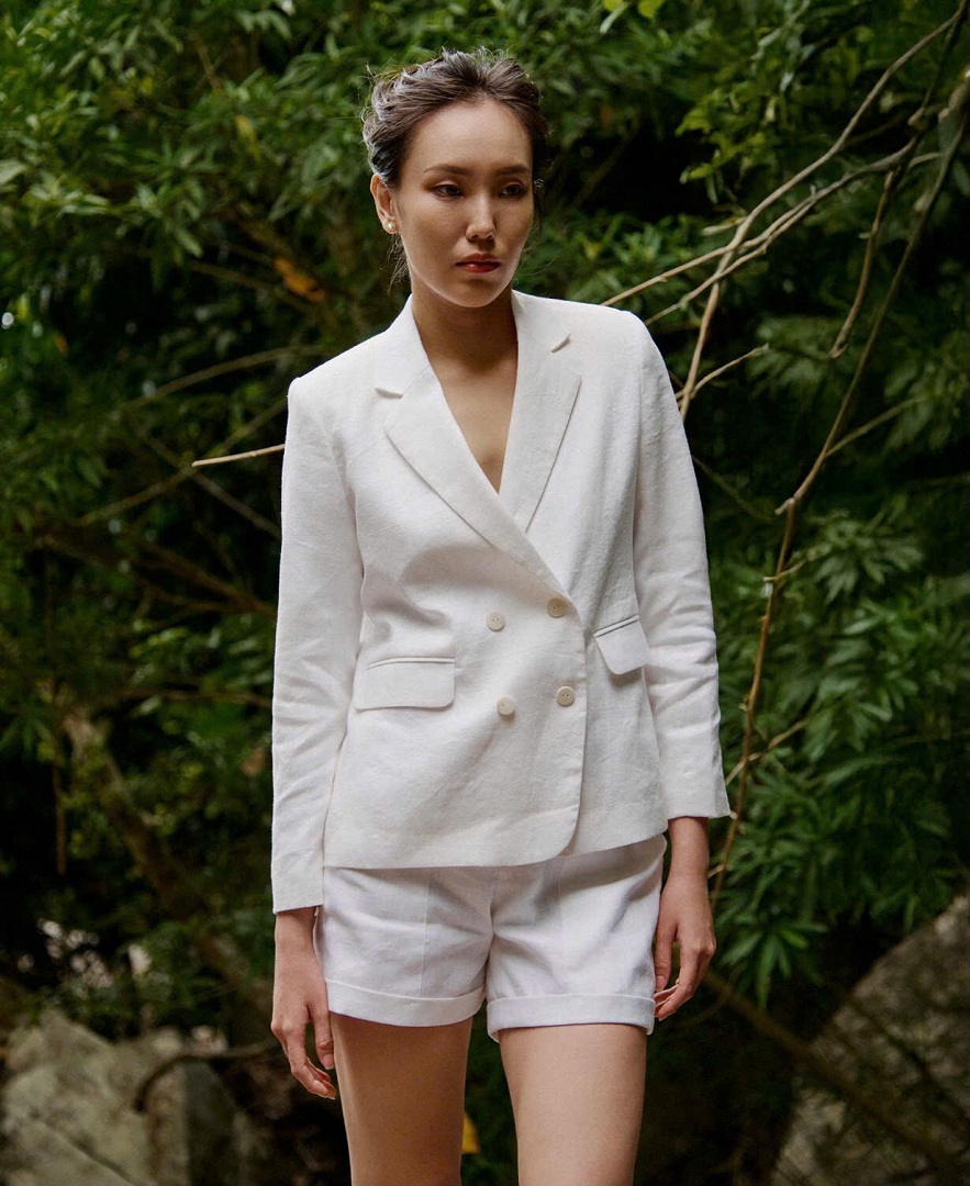 Áo Vest Blazer Linen An Nam TOP169 thời trang thiết kế Hity