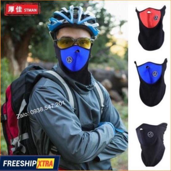 Khẩu Trang Ninja Bịt Mặt Đi Phượt - Khẩu Trang Vải Đa Năng Phượt Thủ