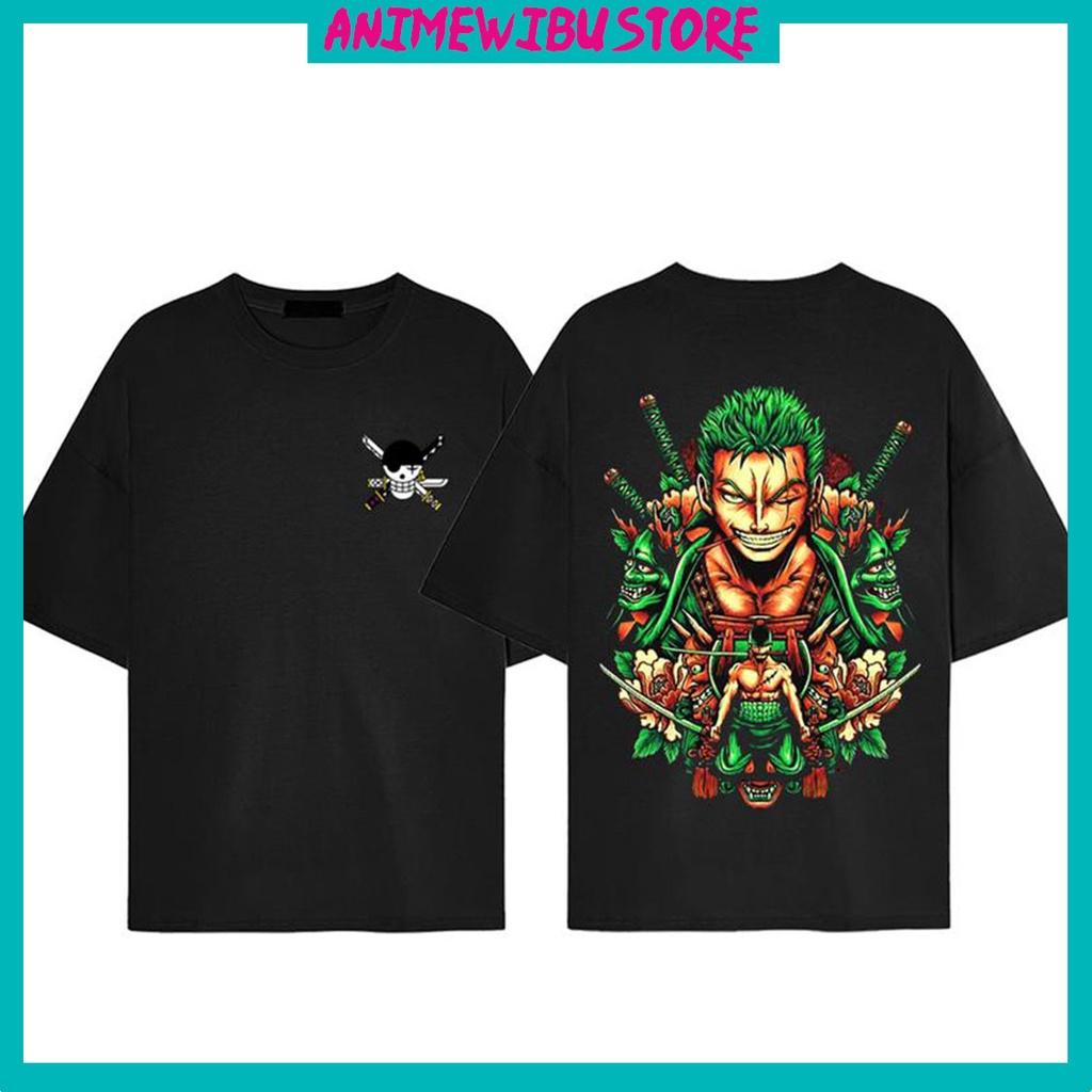 BST Áo Thun in Anime One Piece - Only Nhân vật Zoro được yêu thích AnimeWibuStore