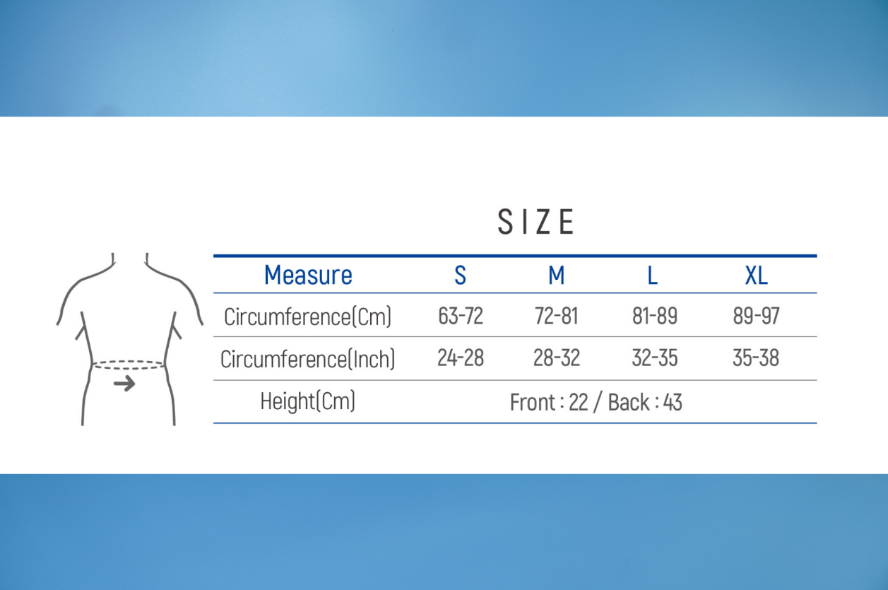 Đai nẹp cột sống BOA Dr.Med DR-B080 Hàn Quốc hỗ trợ nẹp cột sống, thoái hóa khớp, gãy xương
