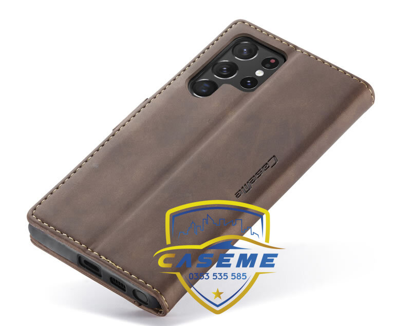 Bao da dạng ví dành cho Samsung Galaxy S22 Ultra hàng chính hãng Caseme