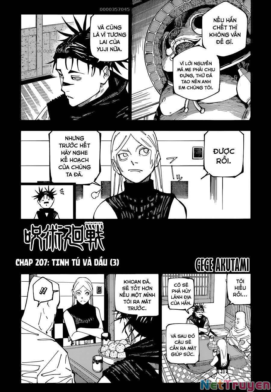 jujutsu kaisen - chú thuật hồi chiến chapter 207 2