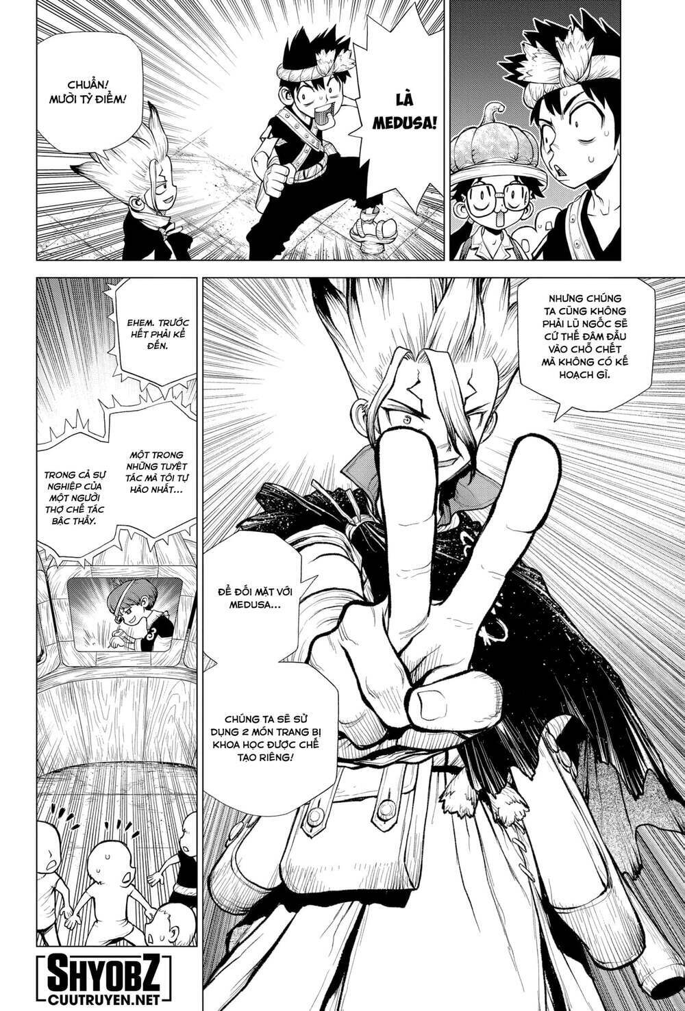 dr.stone - hồi sinh thế giới chapter 220 9