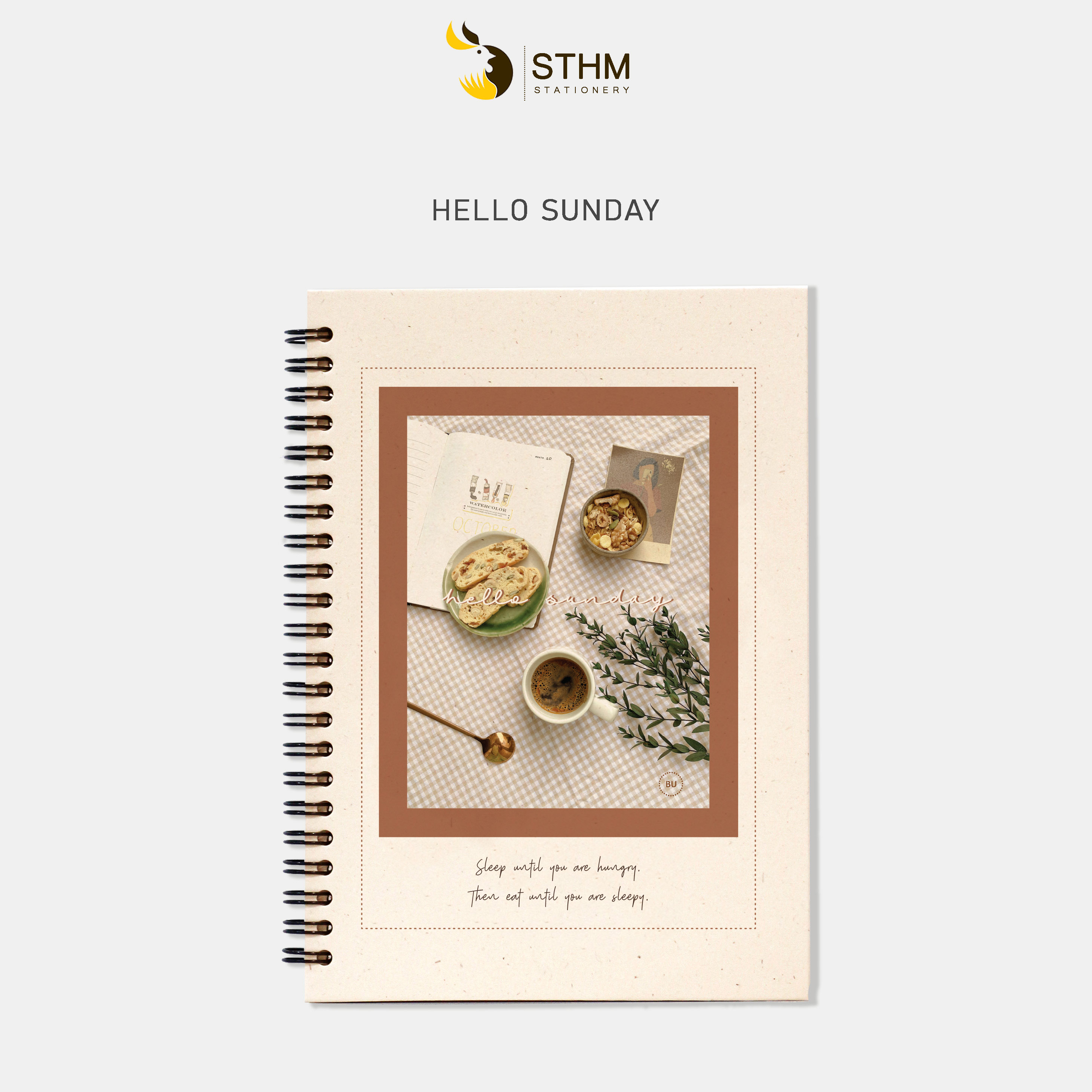 Hello Sunday - Sổ tay bìa cứng - A5 - 006 - STHM stationery