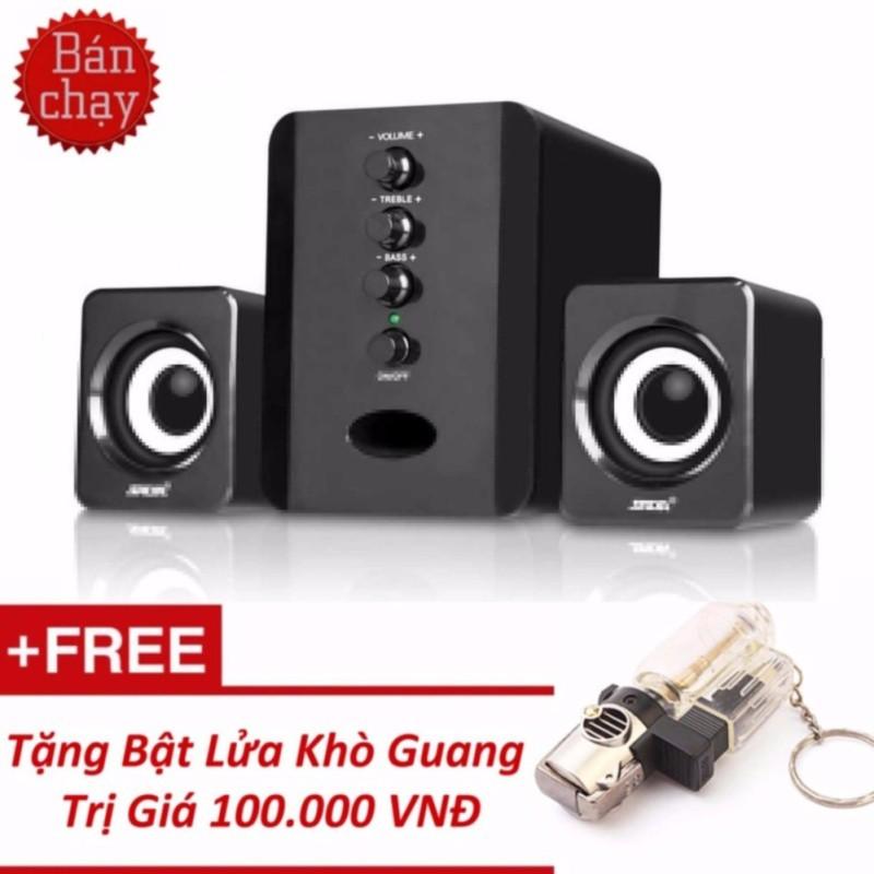 Loa Vi Tính Có Bluetooth Led RGB SADA-209 GAMER Pro Tự Động Đổi Màu Cao Cấp Âm Thanh Super Bass