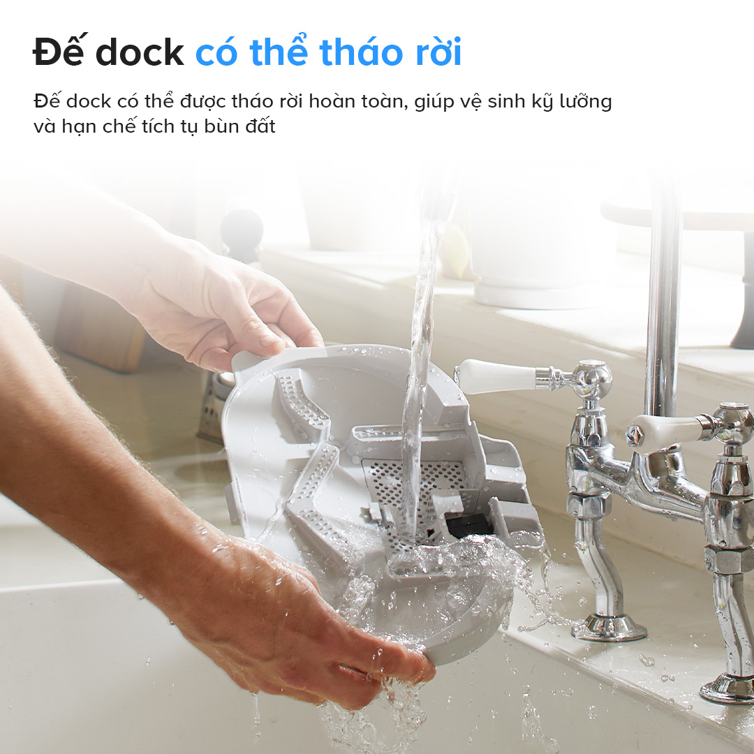 [Bảo Hành 24T] Robot Hút Bụi Lau Nhà Roborock QRevo C Pro Lực Hút 18.500 Pa, Lau Sát Cạnh - Chính Hãng