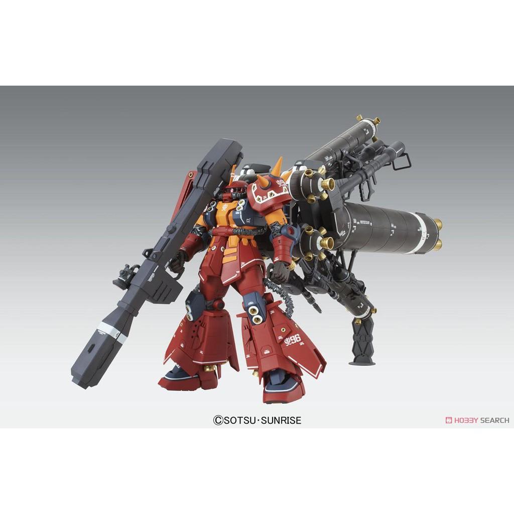 Bộ mô hình đồ chơi lắp ráp gundam bandai MG 1/100 ZAKU HIGH MOBILITY TYPE PSYCHO ZAKU Ver.Ka THUNDERBOLT Chính Hãng