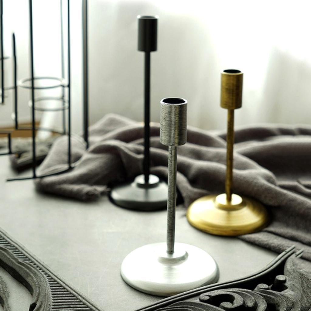 Iron Candle Holder Candlestick Tealight Wedding Party Home Decor