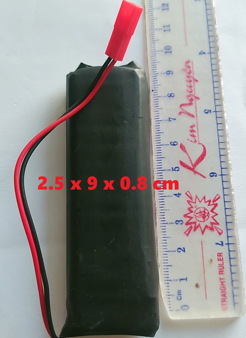 Pin sạc lithium 3,7V 3500mAh chuyên dùng cho camera mini siêu nhỏ