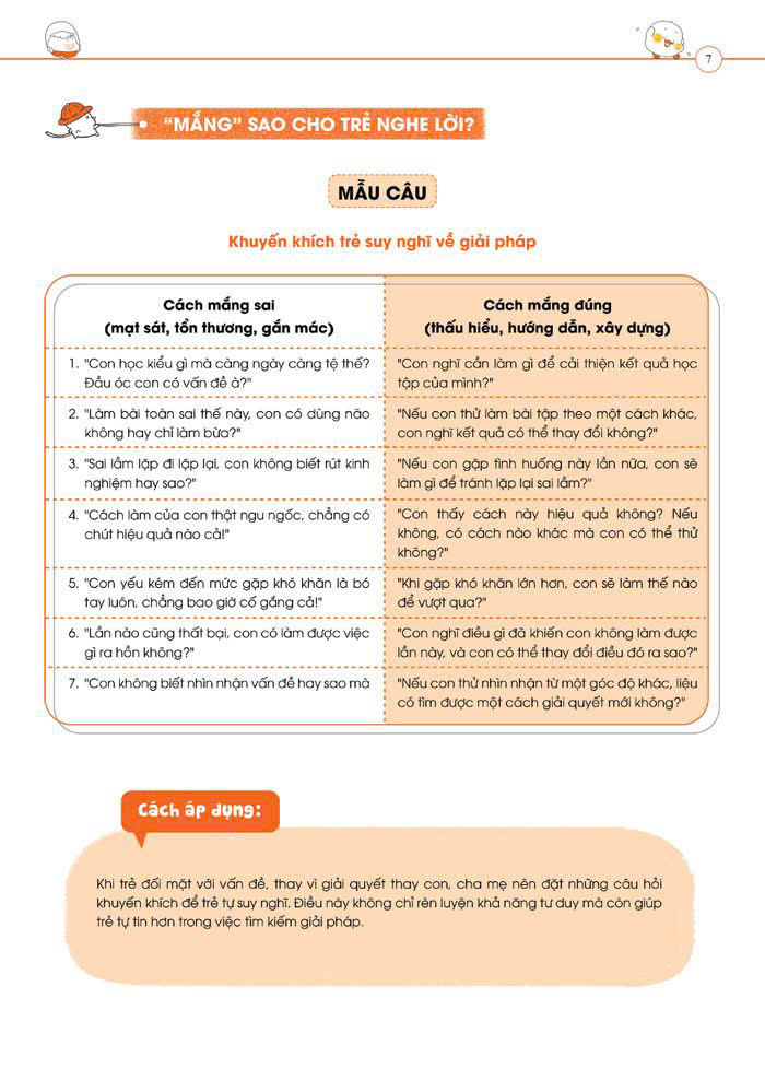 Sách 1000 Lời Khen Mắng Phạt Đúng Cách - ảnh 10