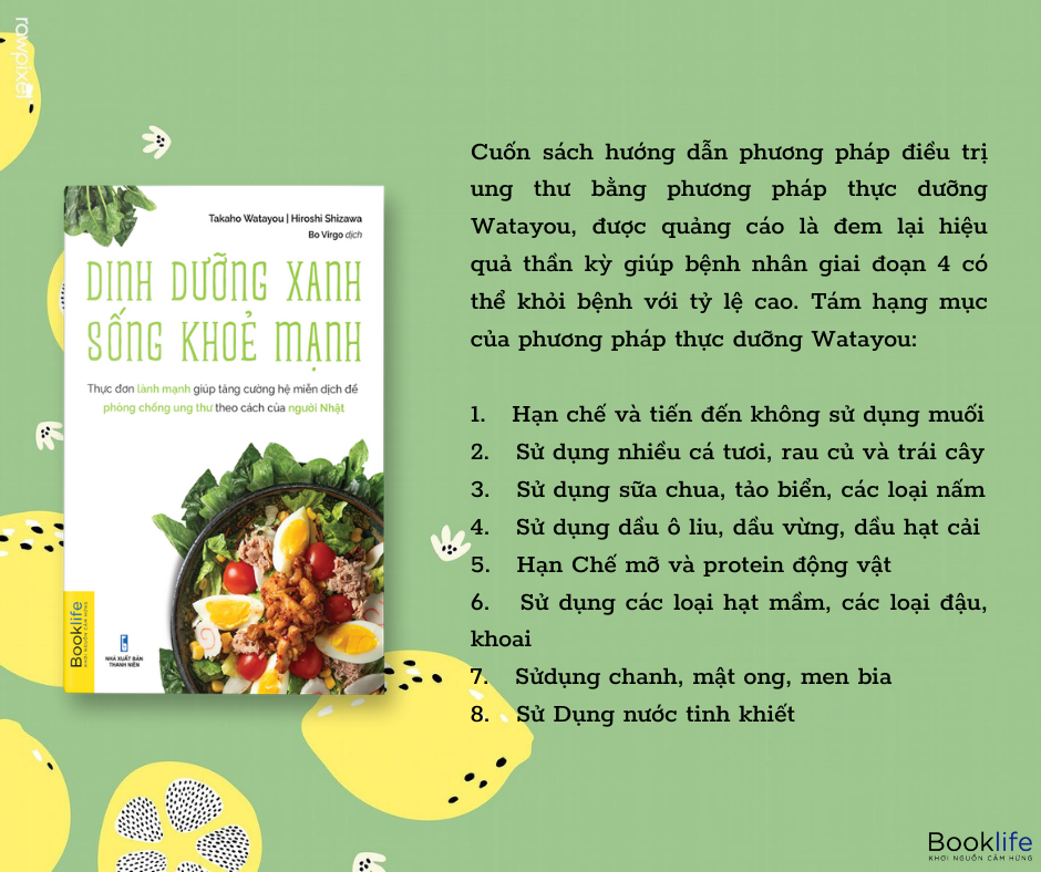 Dinh dưỡng xanh, sống khỏe mạnh