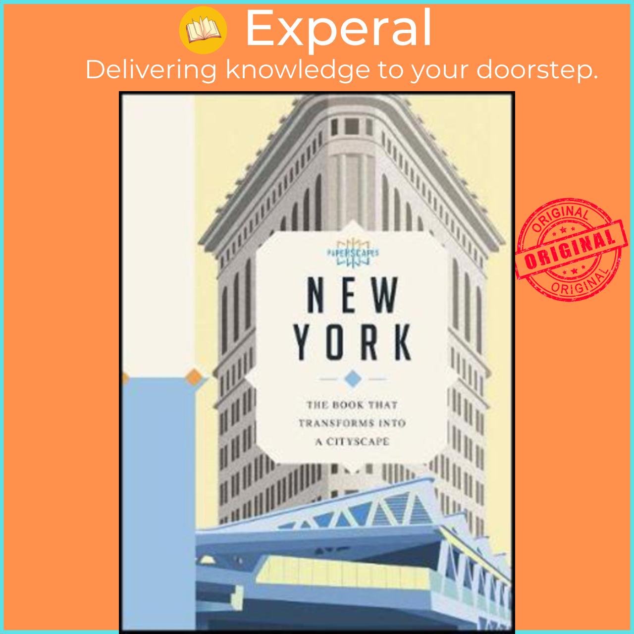 Sách - Paperscapes: New York : The book that transforms into a c by Dr Tom Wilkinson Paperscapes