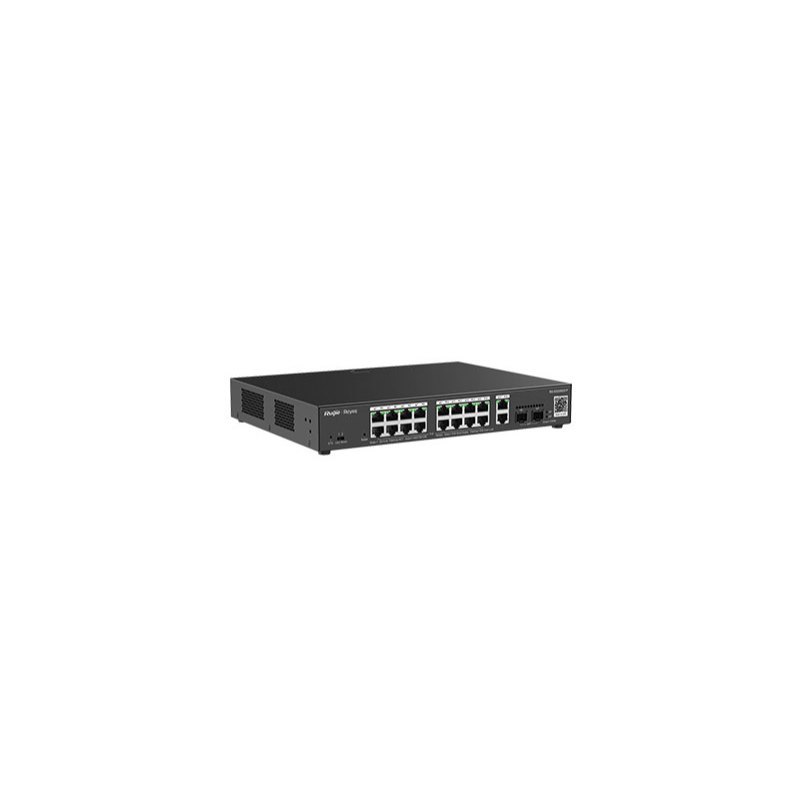 Switch POE 16 cổng Ruijie RG-ES220GS-P Gigabit Smart POE - Hàng chính hãng